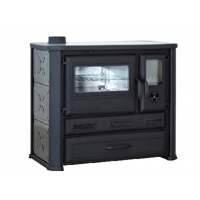 TIM SISTEM TIM SISTEM, sporák na TP ALMA MONS ECO 6 kW, levý, černý