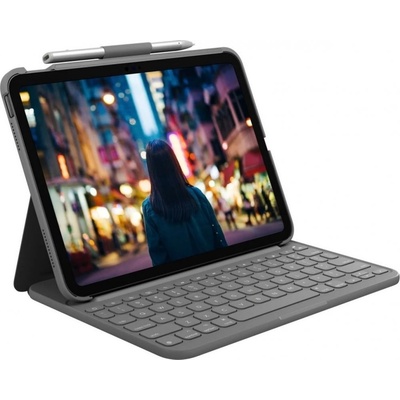 Logitech Slim Folio for iPad 10th gen UK 920-011429 grey