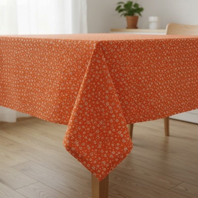 Top textil bavlna ubrus oranžový 120x140cm