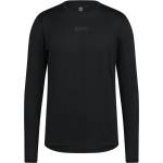 Rapha Фланелка с дълъг ръкав за колоездене Rapha Long Sleeve Trail Technical T-Shirt Cycling jersey - Black / Dark Grey (056-4331-0113)