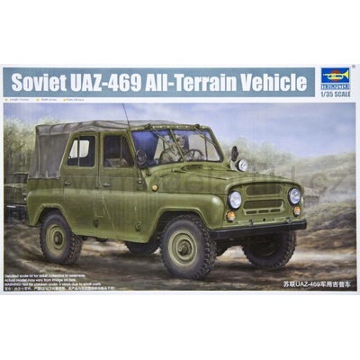 Trumpeter slepovací model UAZ-469 1:35
