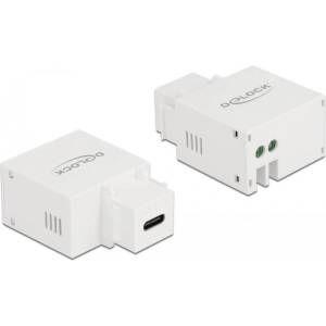 Delock Модул Delock, USB-C порт за зареждане, За монтаж на панел Keystone (DELOCK-87792) - Allstore