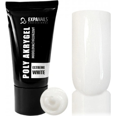 Expa Nails Polyakrylový gél v tube Extreme White 15g
