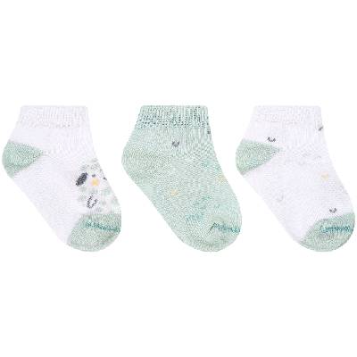 Бебешки летни чорапи KikkaBoo Sleepy Sheep - 0-6 м, 3 броя (31110010198)