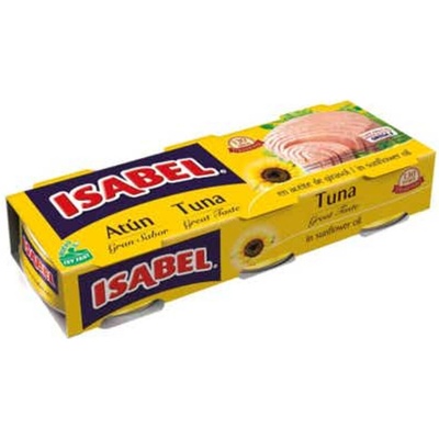 Isabel Tuniak v slnečnicovom oleji 3 x 80 g