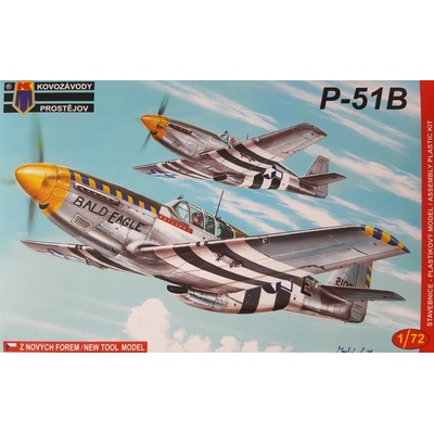Kovozávody Prostějov P 51B model letadla 1:72