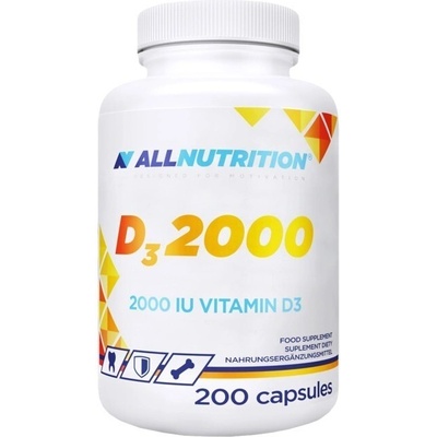 Allnutrition Vitamín D3 2000 200 kapsúl