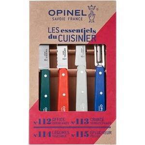 Opinel Комплект кухненски ножове и белачка Opinel Les Essentiels - Primo Set (002576-pe)