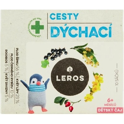 Leros cesty dýchací 20 x 2 g