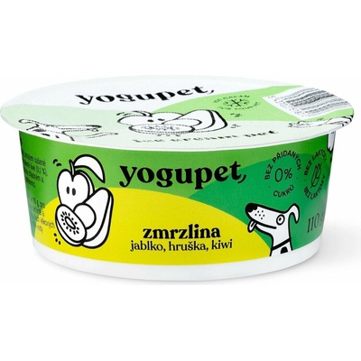 Yogupet zmrzlina s jablkem hruškou a kiwi 110 g