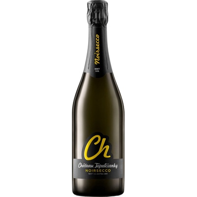 Topoľčianky Noirsecco Sekt V.O. Extra Dry 12% 0,75 l (čistá fľaša)