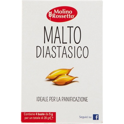 Molino Rossetto diastatický slad na pečenie 4 x 5 g