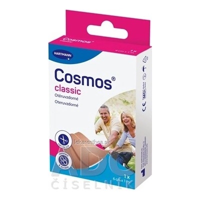 Cosmos Classic oteruvzdorná náplasť 6 cm x 1 m 1 ks