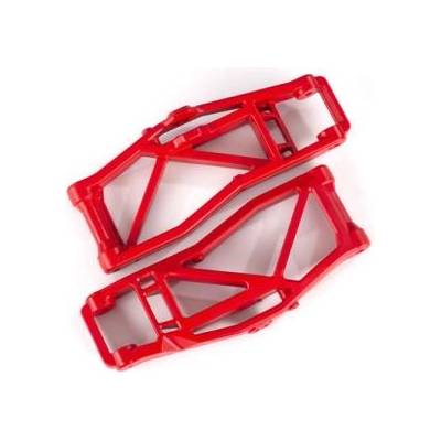 Traxxas долно шаси рамо червено (2) (за WideMaxx)