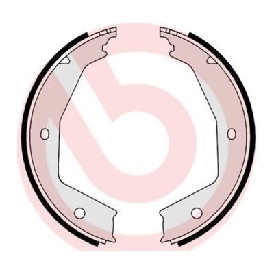 Sada brzd. čeľustí parkov. brzdy BREMBO S 23 554
