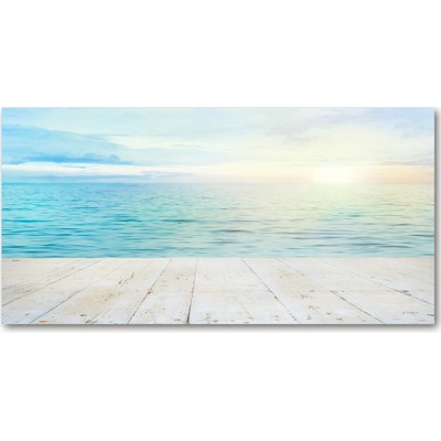 Fotoobraz na skle more 100x50 cm