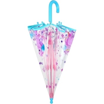 Детски прозрачен чадър Perletti Kids Cool 15548