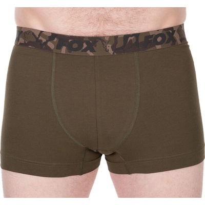 Fox Boxer Shorts Khaki/Black 2 ks