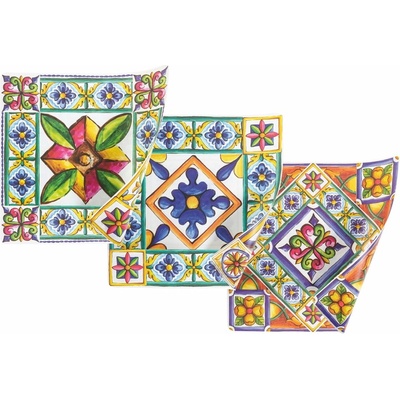 VDE Tivoli 1996 Пластмасови подложки за хранене 6 броя 37x37 cm Costiera - Villa d'Este (5902724)