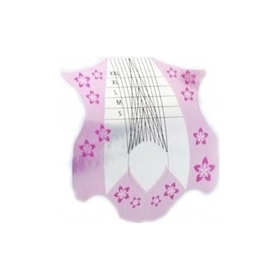 Expa-nails šablony pink s-xxl 50 ks