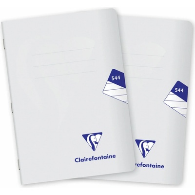CLAIREFONTAINE Mimesys PP A5 544 linajkový transparentný súprava 2 ks