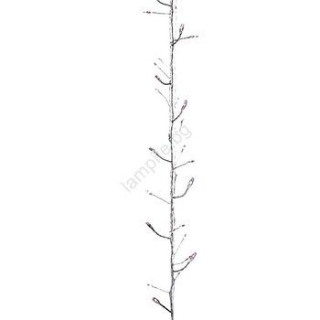 EMOS LED Коледни интериорни лампички NANO 100xLED/3xAA 2, 9m розов (EMS187)