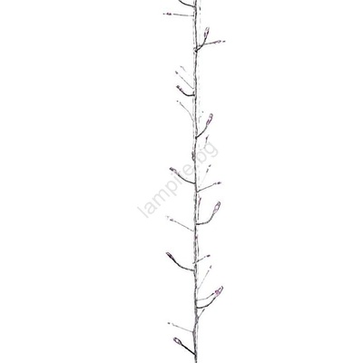 EMOS LED Коледни интериорни лампички NANO 100xLED/3xAA 2, 9m розов (EMS187)