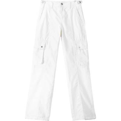 Bershka Карго панталон бяло, размер 40