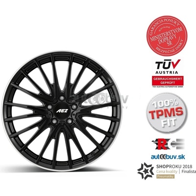 AEZ Berlin 7,5x18 5x112 ET33,5 black