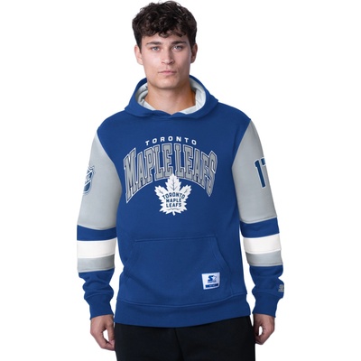 Starter Pánska Mikina Toronto Maple Leafs END ZONE Fleece Hoodie