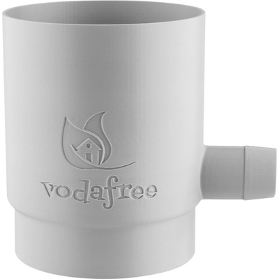 Vodafree Sběrač dešťové vody s filtrem Gustav 120 mm hnědý – Sleviste.cz