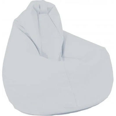 Pufrelax Пуф круша, 220л. , Nirvana Hobbit, Panama White, Водоустойчив, Перящ се калъф, Пълнеж от Полистиролни перли