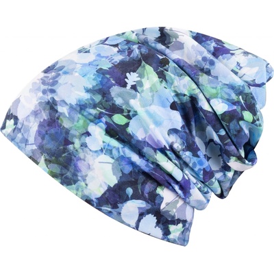 Ebbie bavlněná čepice culíkovka Modré Listy