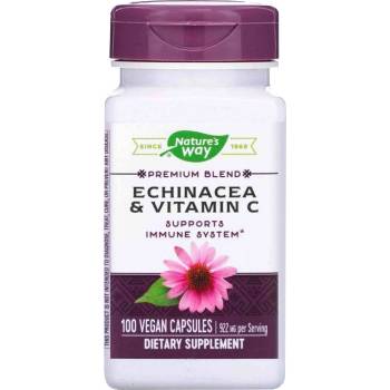Image 1 of Nature's Way Echinacea + Vitamin C [100 капсули]