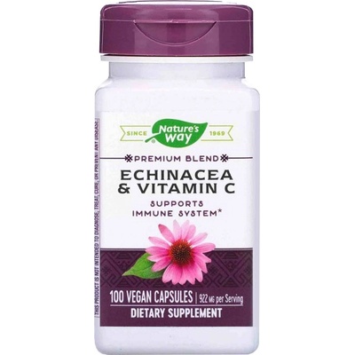 Nature's Way Echinacea + Vitamin C [100 капсули]