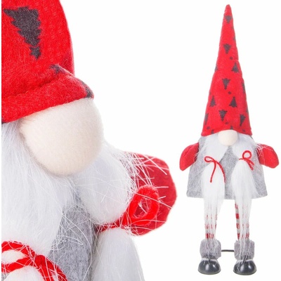 SPRINGOS Škriatok GNOM s červenou čiapkou 42 cm