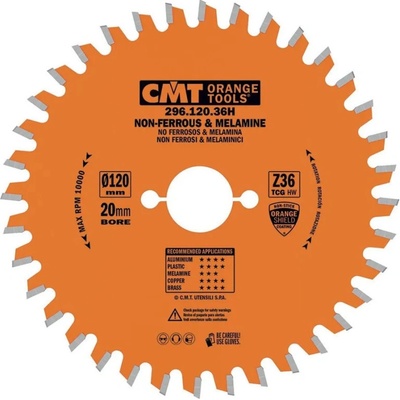 CMT Orange D:190x2,6mm d:20mm Z:40 Pilový kotouč pro elektronářadí finální řez C29219040H