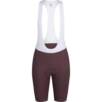 Rapha Дамски клин за колоездене Rapha Women's Core Bib Shorts Cycling bottoms - Huckleberry / White (155-2352-0315)