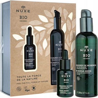 Nuxe Bio Organic Nuxe Bio Organic antioxidační sérum pro všechny typy pleti 30 ml + Nuxe Bio Organic čisticí micelární voda 200 ml