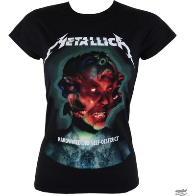 metal nnm metallica Hardwired Album Cover Čierna