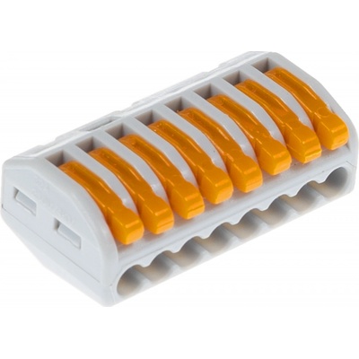 Wago T-LED 8x2,5 šedá