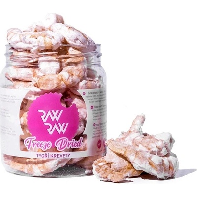 RAW RAW Freeze Dried Tygří krevety 50 g