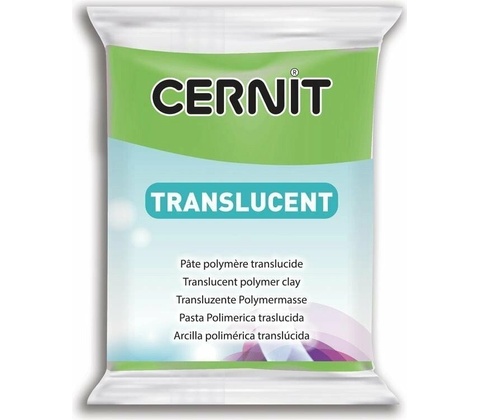 Cernit translucent 56g limetka