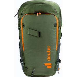 Deuter Лавинна раница Deuter Alproof Tour 38 + 5 л каки/черно