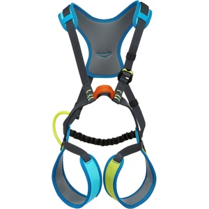 Skylotec Детска сбруя за цяло тяло Skylotec Kid's Flik Full-body harness - Light Blue / Lime - размер One Size (306-0086-0111)