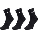 Pánské ponožky Nike ponožky Everyday Crew 3Pack Black Černá