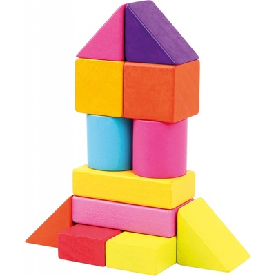 Bino 84203 Kostky set 100 ks v kyblíku nové barvy