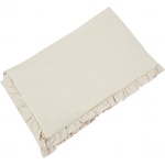 EKO ЕКО Обиколник за легло памучен с воланче Light Beige 180см (OCH-10_LIGHT_BEIGE)