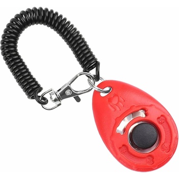 Dogtrace Clicker pre psov červený