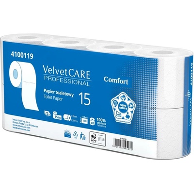 VELVET CARE Comfort 2-vrstvý 8 ks